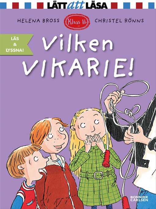 Titeldetaljer för Vilken vikarie! av Helena Bross - Tillgänglig